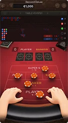 Baccarat Deluxe · Aturan Meja dan Kalkulasi Taruhan Baccarat Deluxe