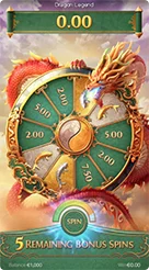 Dragon Legend · Mekanisme Roda Naga dan Putaran Bonus Dragon Legend
